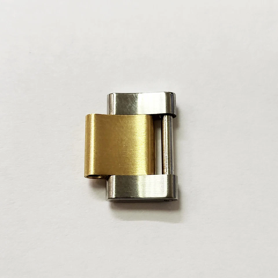 Original Genuine ROLEX Submariner Solid 18K Gold and Steel Oyster Link 15.5mm - Изображение 4 из 4