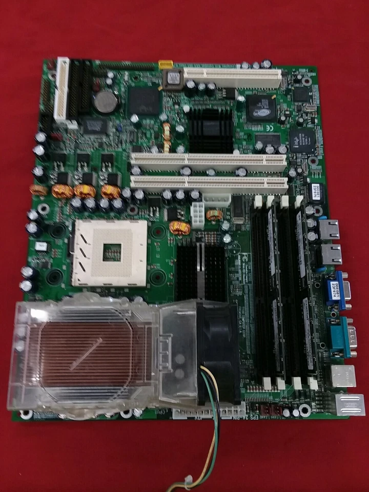 UNTESTED AS IS TYAN TIGER I7500 S2722 MOTHERBOARD 2x s603 ATX PCI-X DDR - Image 3 of 4