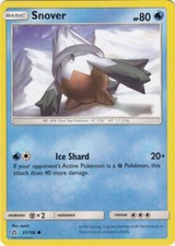 Pokemon - Snover - 37/156 - Common - Sun and Moon Ultra Prism - NM
