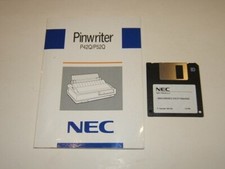 MANUALE ISTRUZIONI GUIDA OPERATIVA STAMPANTE NEC PINWRITER P42Q/P52Q CON FLOPPY