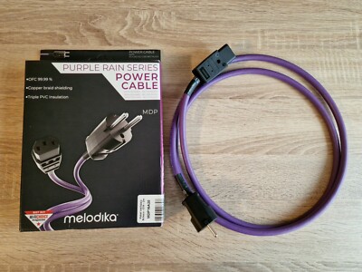 Melodika Purple MDP16A20 Power Cable (IEC C19) 2M