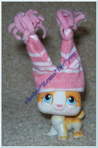 LITTLEST PET SHOP #75 BUNNY RABBIT YELLOW and WHITE : RED MAGNET : Generation 1 - Picture 1 of 1