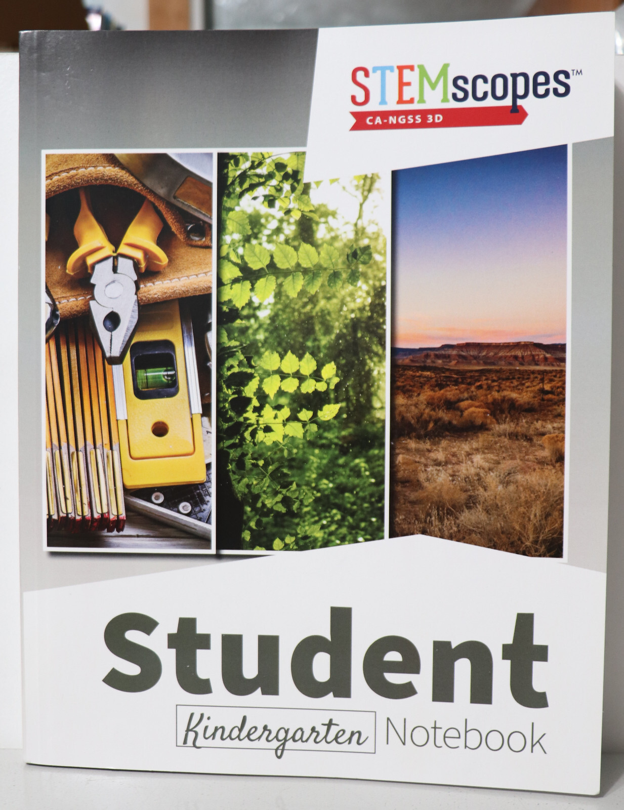 Accelerate Learning STEMscopes CA-NGSS 3D Student Kindergarten Notebook ...