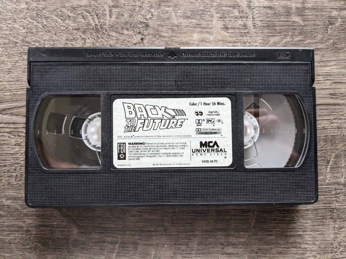 BACK TO THE FUTURE   海外　ビデオテープ バックトゥザフューチャー トリロジー vhs ビデオテープ 英語版