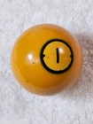VTG Brunswick Centennial Bakelite #1 Pool Billiard Ball Replacement 2 1/4"