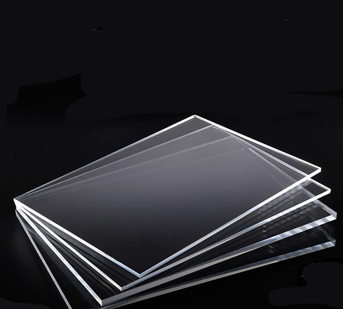 2pcs Clear Acrylic Sheets Transparent PMMA Panels 200mm * 200mm * 2mm - Picture 2 of 3