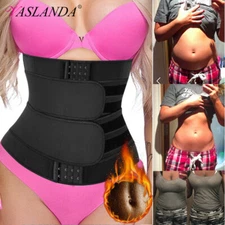 Women Waist Trainer Sauna Sweat Weight Loss Body Shaper Yoga Slimmer Belt Corset
