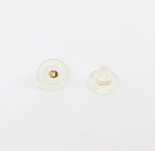 Solid 14K Yellow Gold Genuine Pink Coral Round 5.5 - 6 mm Ball Stud Earrings NEW - Picture 7 of 8