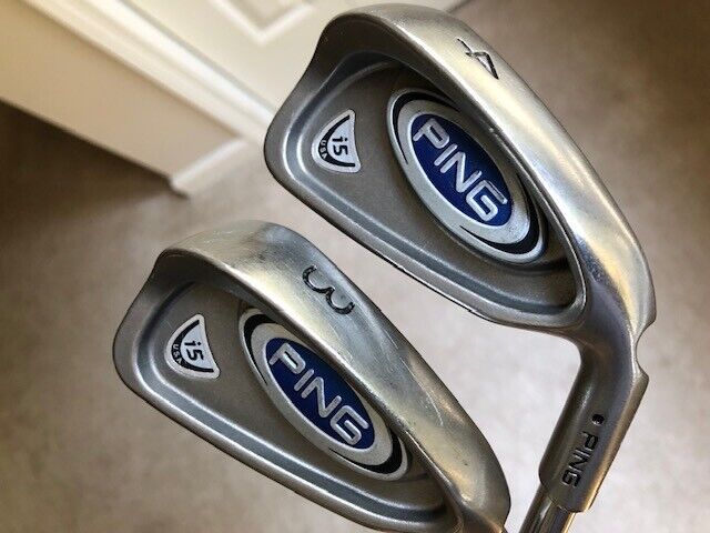 Set of 2 x Ping i5 Black Dot Irons 6 & 8 Stiff Steel Shaft Golf Pride Grip Set of 2 x Ping i5 Black Dot Irons 6 & 8 Stiff Steel Shaft Golf Pride Grip