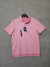 IZOD Advantage Performance Polo Shirt Mens Small Pink Short Sleeve NEW