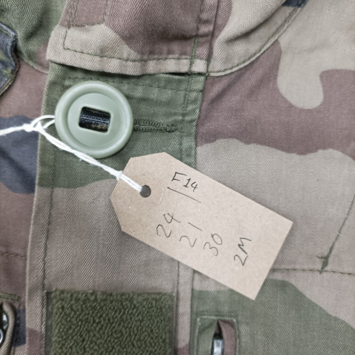 Genuine French Army T3 Ripstop CCE Camo Combat Smock 2008