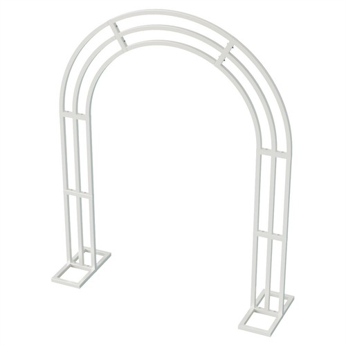 Cornice arco matrimonio sfondo decorativo cornice floreale fai da te supporto palloncino - Foto 12 di 12