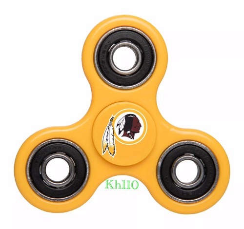 NFL Washington Redskins Three Way Fidget Hand Spinner - auf Lager - Bild 1 von 4