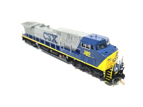 Overland OMI CSX GE CW44AC CSX Transportation #280 N Brass Model #2884.1 - Picture 8 of 10