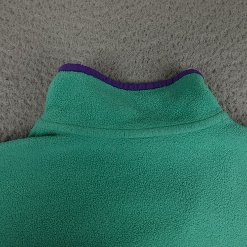 Patagonia Synchilla Jacket Youth 2XL 16/18 Blue Fleece Girls Preppy Outdoor Snap - Picture 12 of 14