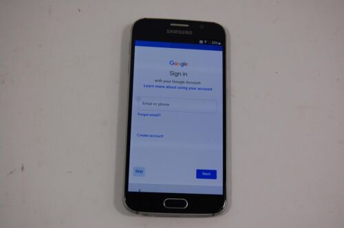 Smartphone Samsung Galaxy S6 SM-G920V 32 Go noir Android batterie gonflée - Photo 1 sur 5