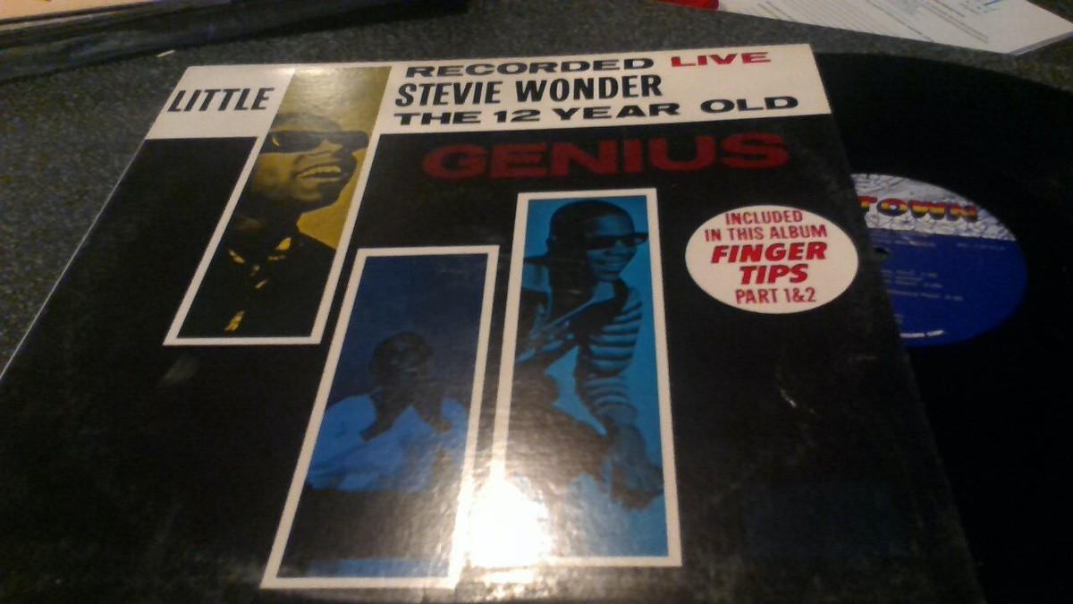 Little Stevie Wonder ‎– The 12 Year Old Genius - Recorded Live