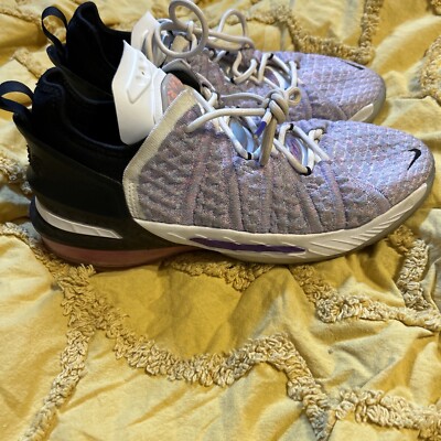 Size 7Y- Nike LeBron 18 Low Graffiti | eBay