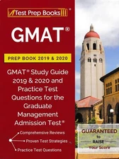 GMAT Prep Book 2019 & 2020: GMAT Study Guide 20... - Test Prep Books - Good -...