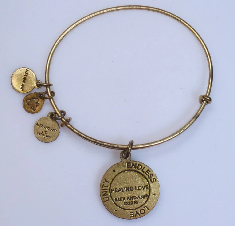 ALEX ANI Bangle ENDLESS LOVE Charm Bracelet eBay