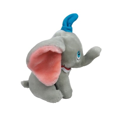 Disney Dumbo ぬいぐるみ マスコット 6個セット Disney Dumbo the Elephant Blue Hat Made in Korea 9