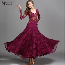 NEW Latin Ballroom Dance Dress Salsa Modern Waltz Tango Dress #854