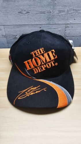 VINTAGE TONY STEWART HOME DEPOT #20 NASCAR MÜTZE - JGR - NEU MIT ETIKETT