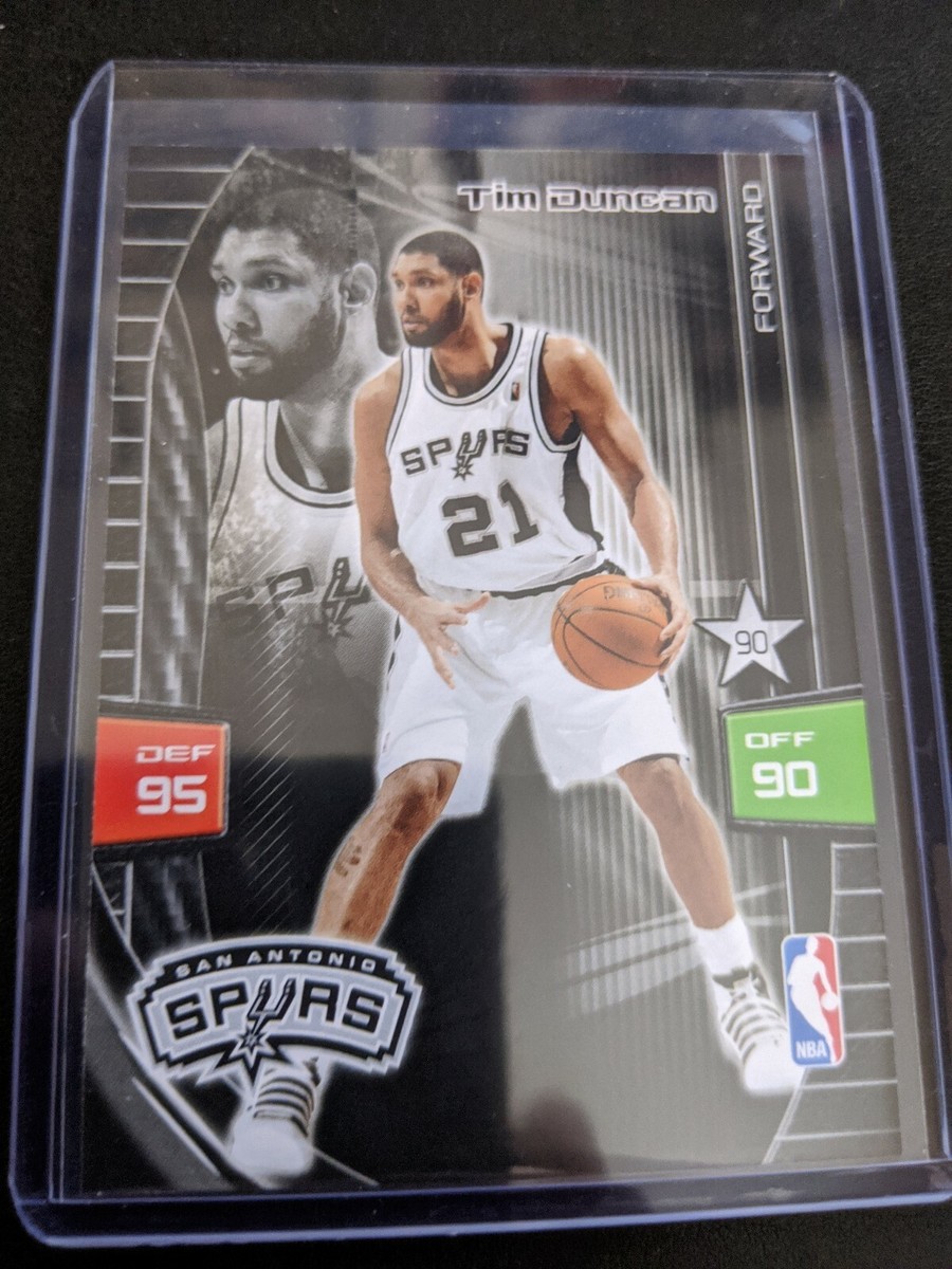 2009-10 Adrenalyn XL San Antonio Spurs Basketball Card #81 Tim