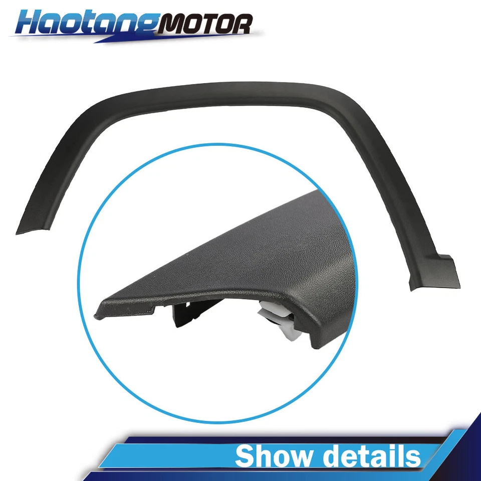 Ajuste para Jeep Compass 17-21 guardabarros rueda acampanada moldura delantera trasera derecha derecha texturizada Foto 3 de 4