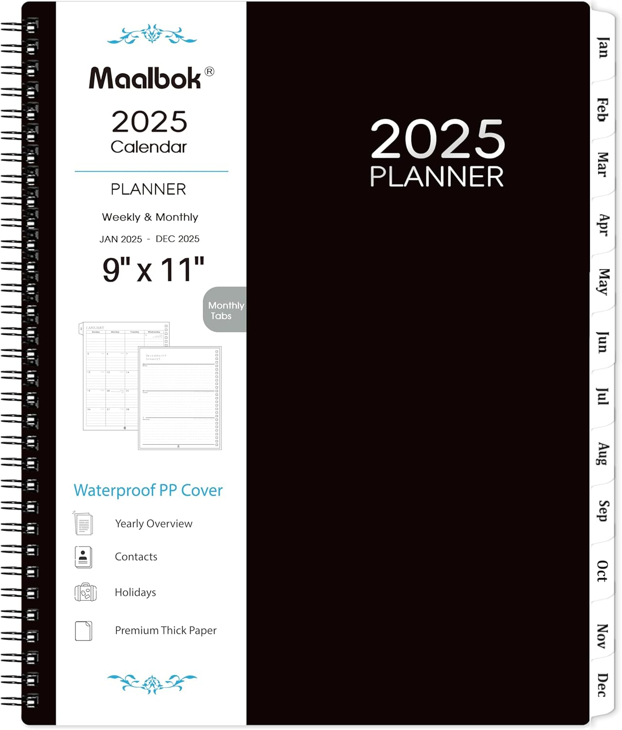 2025 Planner 8.9