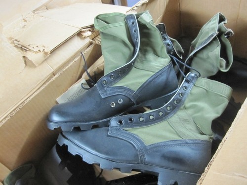 NOS Vietnam Era JUNGLE BOOTS Men’s Spike Protective RO Search 13.5N - Picture 7 of 8