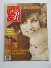 ROYAL MONTHLY - VOL 8 NO 1 OCT 1988 - PRINCESS DI " THOROUGHLY MODERN MOTHER"
