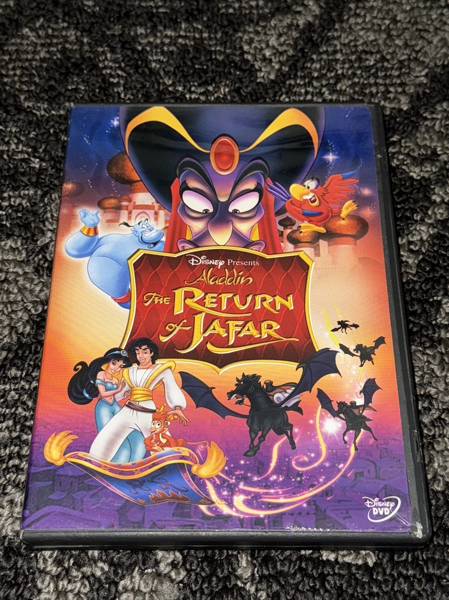 Walt Disney's: Aladdin - The Return of Jafar (DVD, 1994, Full