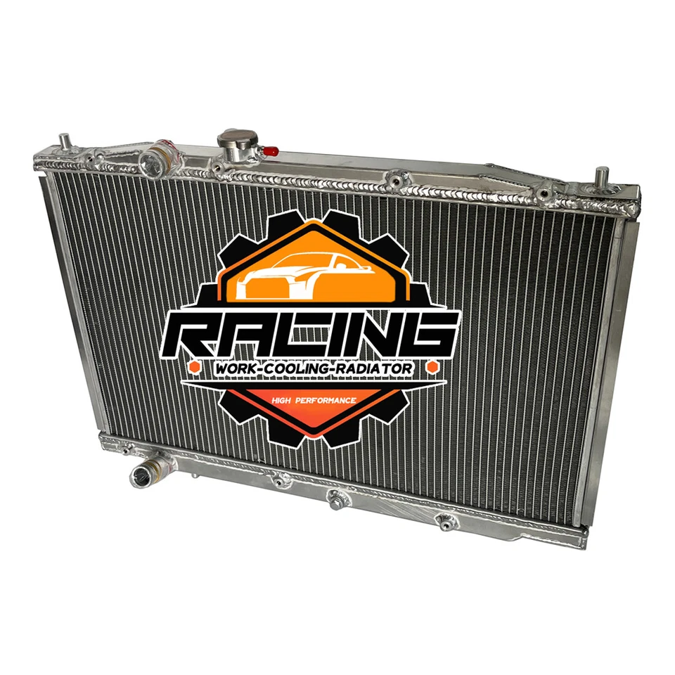 Radiador completo de aluminio Naturally Aspirate MT 2004 2005 2006 Acura TL V6 3,2 L Foto 2 de 4