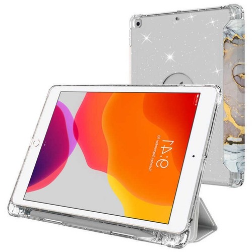 For iPad 9th 8th 7th Gen 10.2" Smart Leather Stand Case Cover With Pencil Holder - Picture 67 of 114