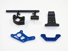 NEW ASSOCIATED B7 B7D Bumpers +Motor Mount & Rear BallStud Mount Aluminum AE8