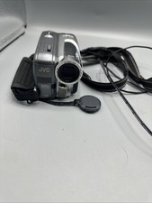 JVC GR-DA30U Silver Digital MiniDV Camcorder 30x Optical Zoom Works Parts-C3A