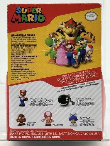 Figurine Nintendo Super Mario Pink Toadette 2" Jakks Pacific pour collection livraison gratuite - Photo 2/7
