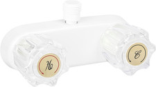 RV Faucet, RV Camper Shower Faucet Replacement, 4 Bath Valve Diverter Assembly