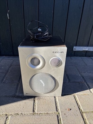 1x DDR VEB RFT Lautsprecher Lautsprecherbox B 3010 HIFI Dachbodenfund vintage 