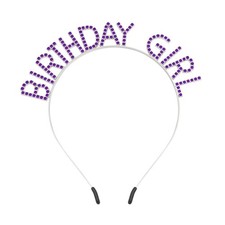 Rhinestone Tiaras and Crowns - Silver Deep Purple Headbands for Women, Girls'...