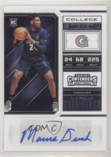 2018 Panini Contenders Draft Picks College Ticket Marcus Derrickson Auto 1le