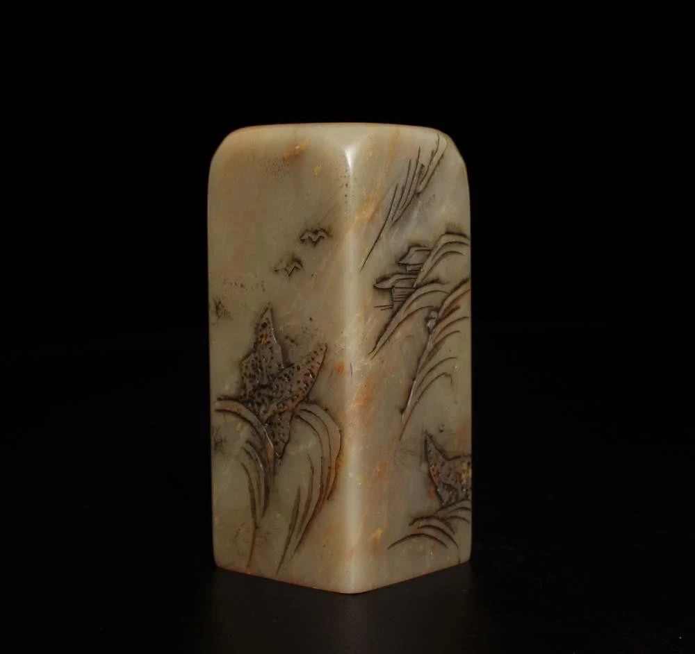 寿山石中国风印章| eBay