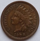 1908-S Indian Head Cent - UNC, Better Date San Francisco Penny 1C coin