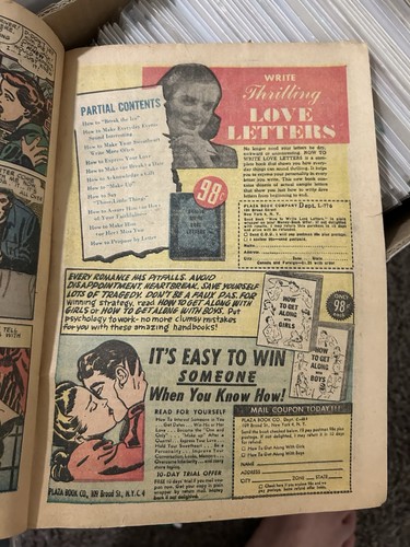 Young Romance #47 (1952 Feature Publications) Vol. 5 #11 Coverless - Picture 9 of 13