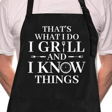 ZOORON Funny Grilling One Size, That's What I Do I Grill and I Know Things