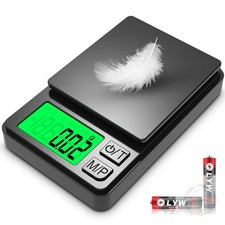 Pocket Scale, 1000g x 0.01g Precision Gram Scale, Small Digital Scale Grams Ounc