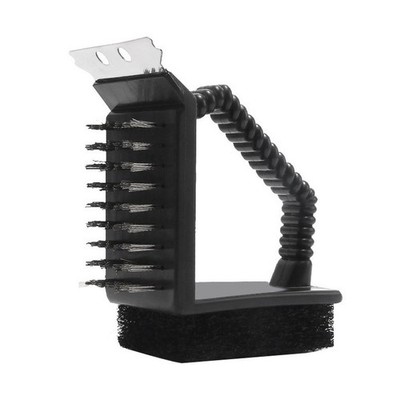 BBQ Grillb��rste Multifunktionales Design Dichte Edelstahldr?hte f��r BBQ Grill