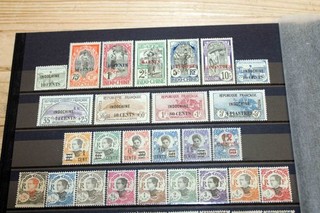 Französisch Indochina: STARKE Sammlung auf Steckseiten aus Nachlassauflösung