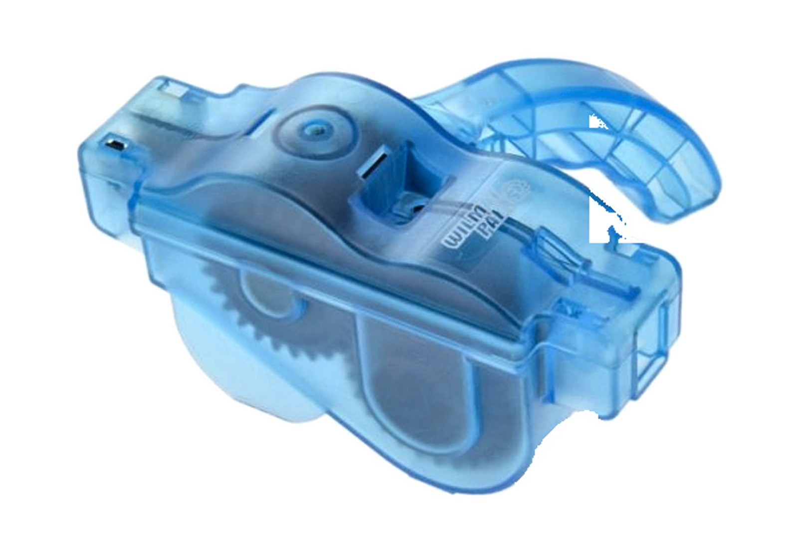 Nettoyeur de chaîne de vélo à brosses 3D et grattoir de pignons intégré